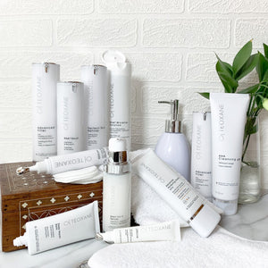 Teoxane cosmecutical products. Skincare made with Swiss excellence. Daily skin care items to optimise skin health.
